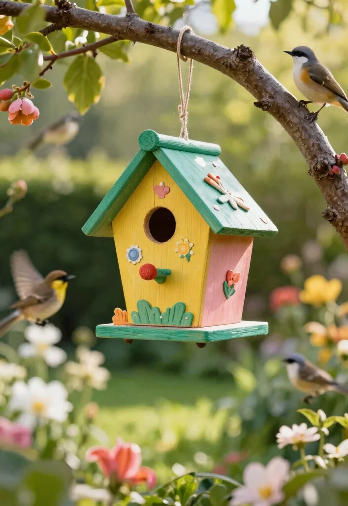 14 Backyard Pallet Ideas That Are Budget-Friendly & Surprisingly Chic - 13. Pallet Birdhouse 1