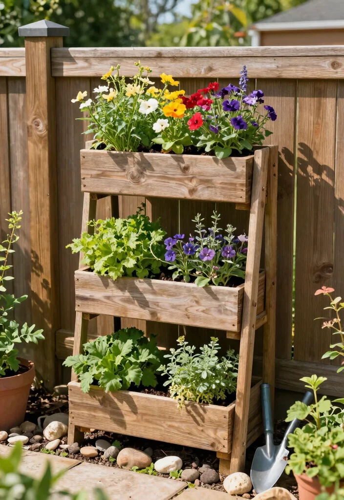 14 Backyard Pallet Ideas That Are Budget-Friendly & Surprisingly Chic - 2. Vertical Pallet Planter 1