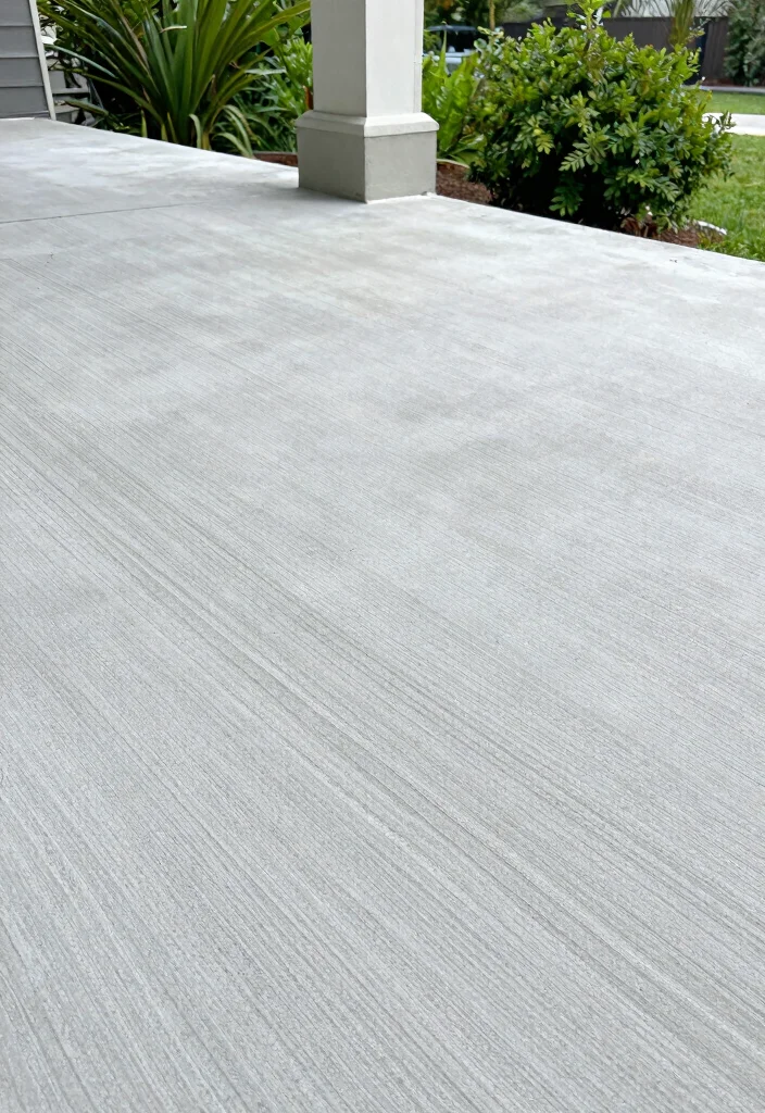 14 Concrete Porch Ideas That Feel Clean & Contemporary - 4. Textured Concrete Finishes 1