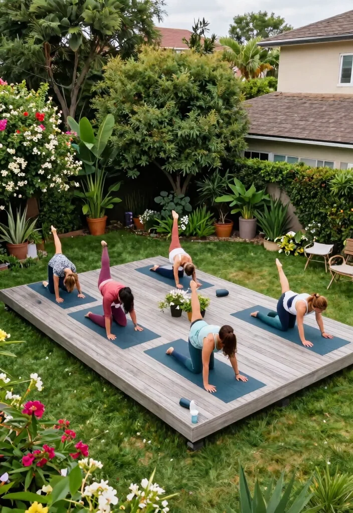 14 Outdoor Gym Ideas Backyards Fitness Lovers Will Love 30 14 Outdoor Gym Ideas Backyards Fitness Lovers Will Love - 10. Floating Deck Fitness Space 1