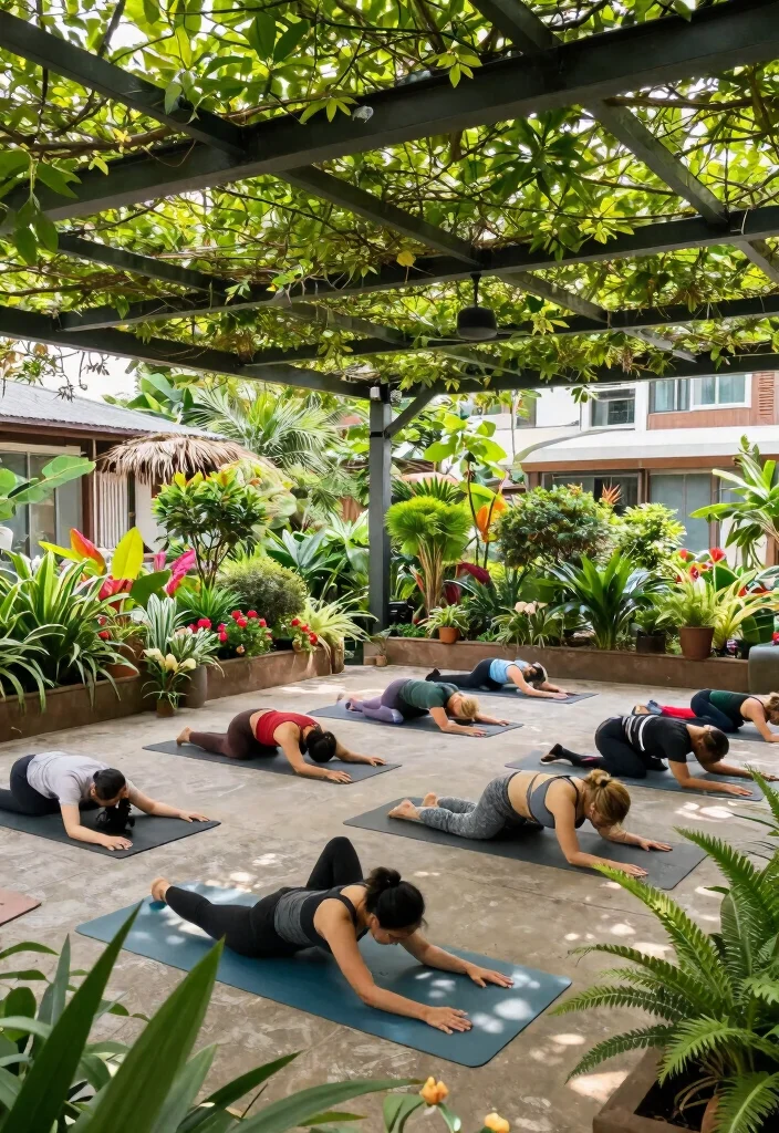 14 Outdoor Gym Ideas Backyards Fitness Lovers Will Love 42 14 Outdoor Gym Ideas Backyards Fitness Lovers Will Love - 12. Green Roof for Shaded Workout Space 1