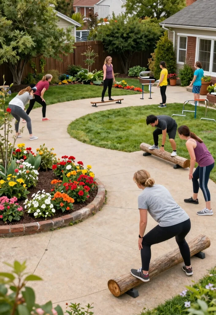 14 Outdoor Gym Ideas Backyards Fitness Lovers Will Love 53 14 Outdoor Gym Ideas Backyards Fitness Lovers Will Love - 13. Exercise with Nature: Outdoor Circuit 1