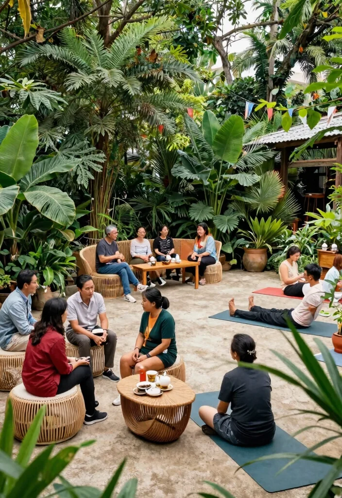 14 Outdoor Gym Ideas Backyards Fitness Lovers Will Love 54 14 Outdoor Gym Ideas Backyards Fitness Lovers Will Love - 14. Inviting Outdoor Gathering Space 1