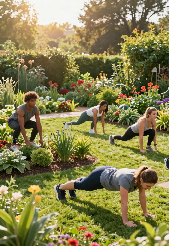 14 Outdoor Gym Ideas Backyards Fitness Lovers Will Love 29 14 Outdoor Gym Ideas Backyards Fitness Lovers Will Love - 9. Gardening Circuit Training 1