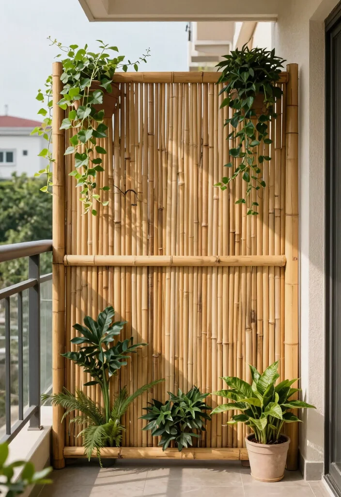 14 Simple Balcony Ideas That Look Effortlessly Stylish 40 14 Simple Balcony Ideas That Look Effortlessly Stylish - 10. Stylish Privacy Screens 1