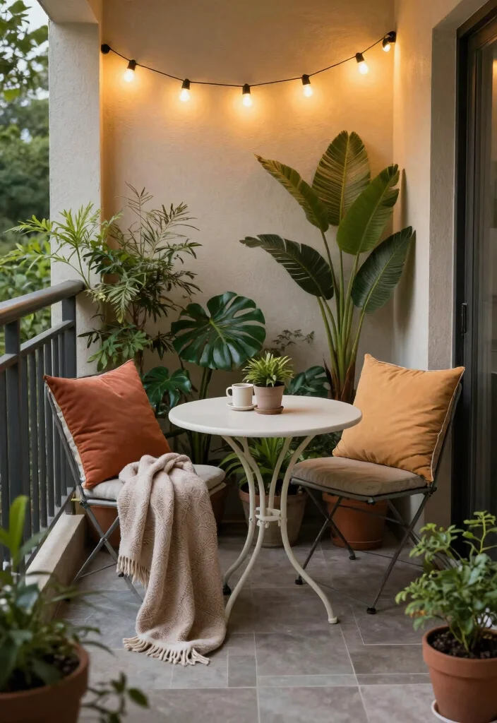 14 Simple Balcony Ideas That Look Effortlessly Stylish 2 14 Simple Balcony Ideas That Look Effortlessly Stylish - 2. Cozy Nook for Relaxation 1