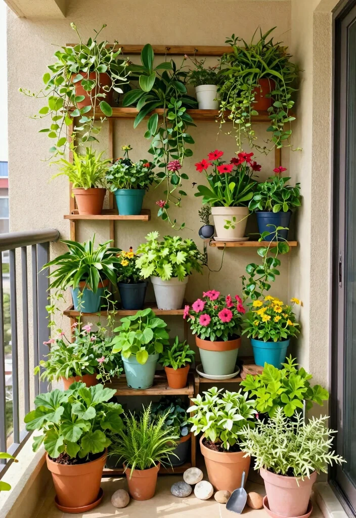 14 Small Closed Balcony Ideas That Feel Bright & Cozy 1 14 Small Closed Balcony Ideas That Feel Bright & Cozy - 1. Vertical Gardens for Maximum Greenery 1
