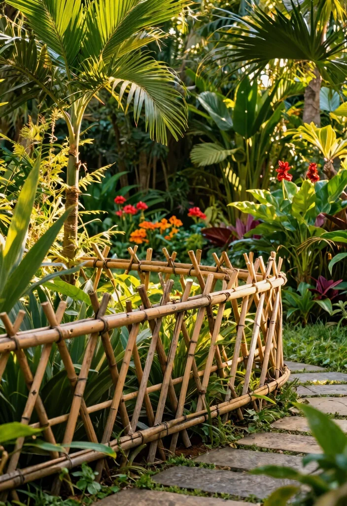 14 Trellis Fence Ideas That Add Charm & Privacy 15 14 Trellis Fence Ideas That Add Charm & Privacy - 5. Bamboo Trellis 1