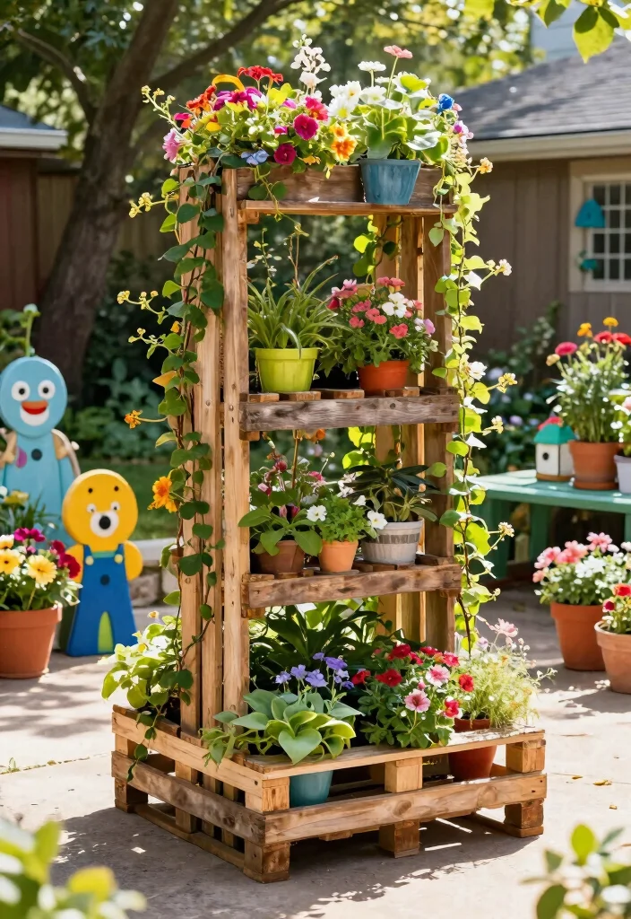 14 Trellis Fence Ideas That Add Charm & Privacy 17 14 Trellis Fence Ideas That Add Charm & Privacy - 7. DIY Pallet Trellis 1