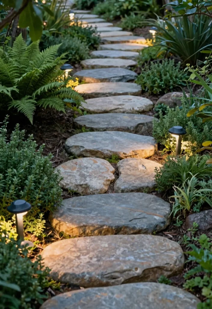 14 Zen Patio Ideas for a Calm & Minimal Outdoor Escape - 1. Tranquil Stone Pathways 1