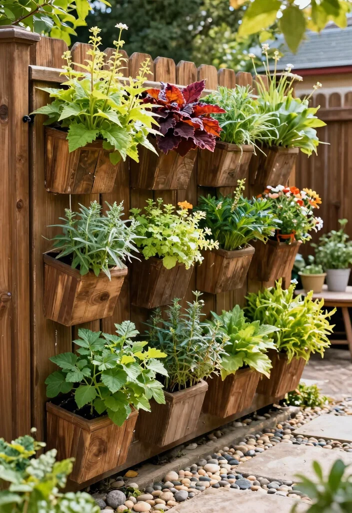 15 Backyard Fence 2026 Trending Ideas That Instantly Boost Privacy & Curb Appeal - 1. Vertical Garden Fences 1