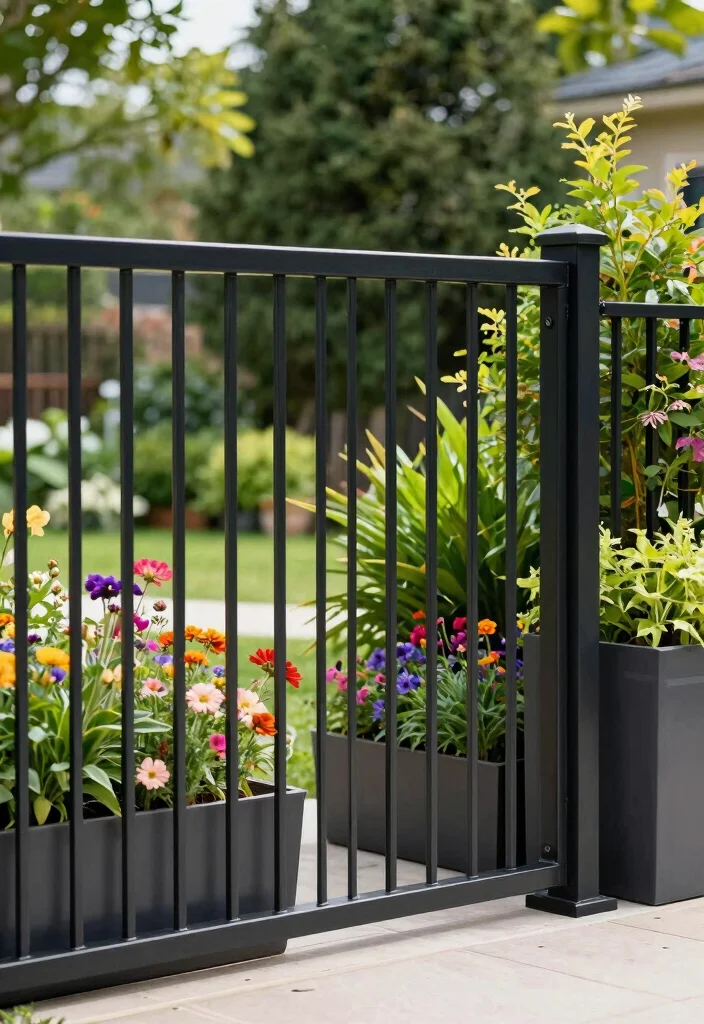 15 Backyard Fence 2026 Trending Ideas That Instantly Boost Privacy & Curb Appeal - 8. Steel and Metal Fences 1