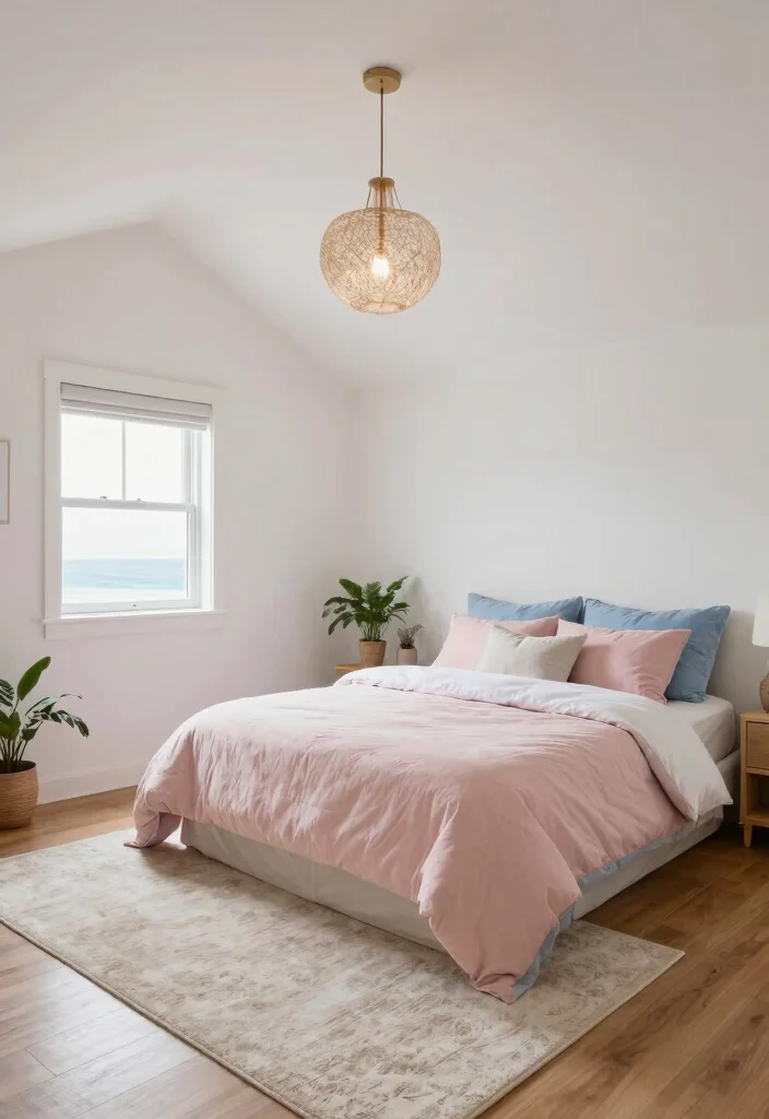 15 Cape Cod Bedroom Ideas With Sloped Ceiling Charm - 2. Light Color Palettes 1