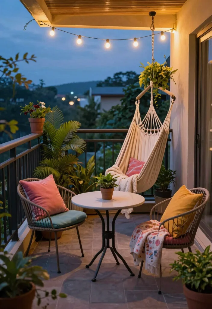 15 Cute Balcony Ideas That Make Small Spaces Feel Magical - 2. Cozy Seating Nooks 1