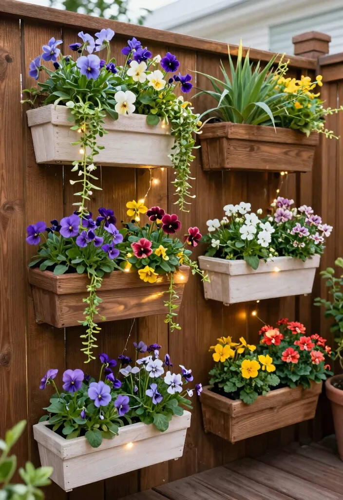 15 Deck Planter Ideas That Add Instant Color & Texture 50 15 Deck Planter Ideas That Add Instant Color & Texture - 10. Wall-Mounted Planter Boxes 1