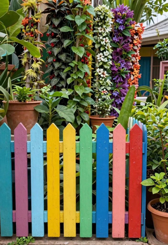 15 Front Fence Ideas That Instantly Upgrade Your Home's Exterior - 14. Artistic Pallet Fencing 1