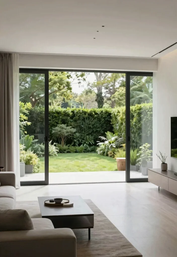 15 Patio Sliding Doors Ideas That Blur the Line Between Indoors & Out - 14. Minimalist Sliding Door Designs 1