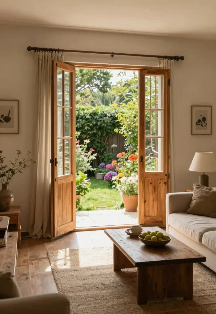 15 Patio Sliding Doors Ideas That Blur the Line Between Indoors & Out - 4. Rustic Wooden Sliding Doors 1