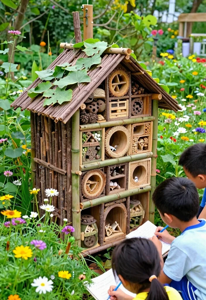 16 Backyard 2026 Trending Ideas for Kids That Turn Your Yard Into a Fun Adventure Zone - 6. Build a Bug Hotel 1