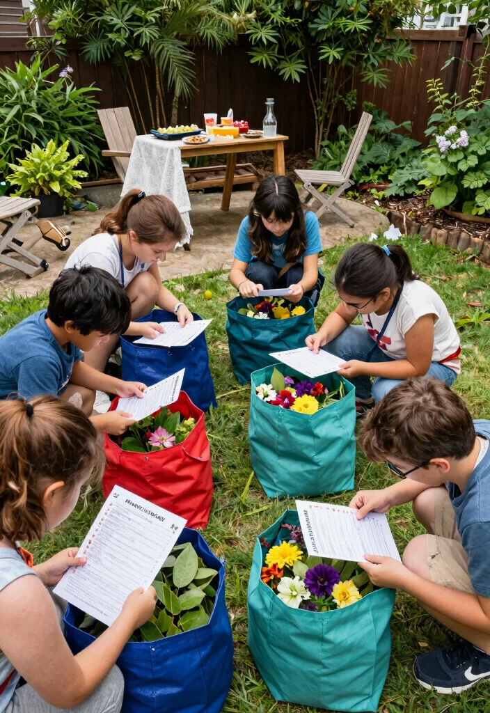 16 Backyard Party Ideas for Adults That Everyone Will Talk About - 16. Nature Scavenger Hunt Party 1