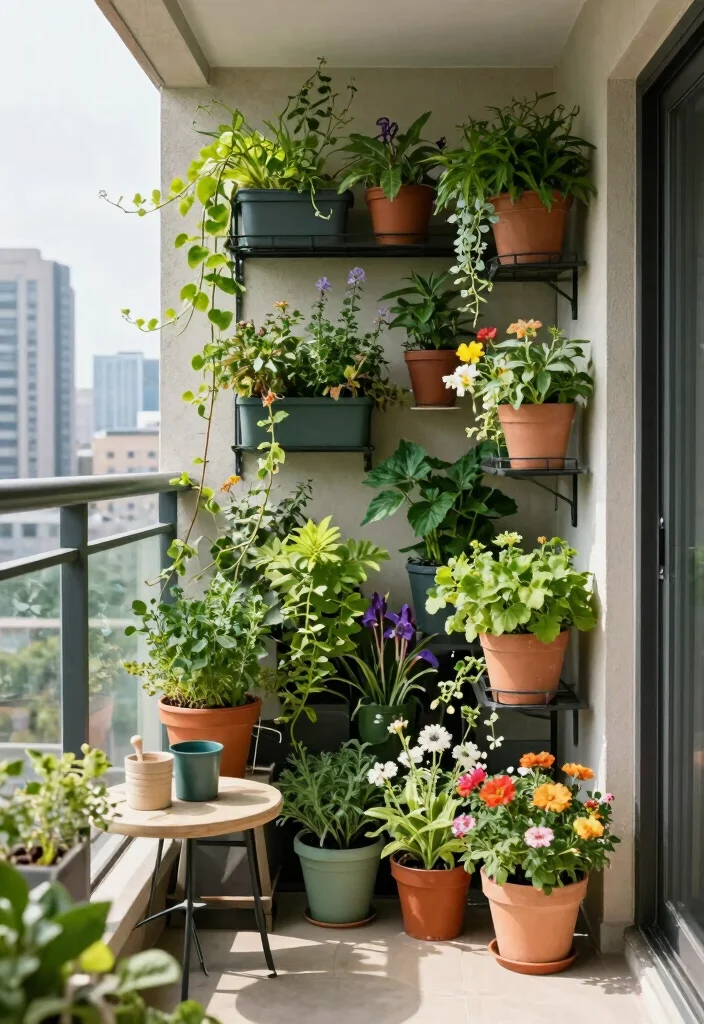 16 Balcony Ideas Aesthetic Lovers Will Obsess Over - 1. Vertical Gardens: Space-Saving Greenery 1
