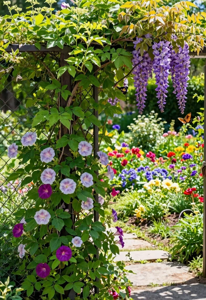 16 Chainlink Fence Ideas That Look Surprisingly Stylish - 1. Lush Climbing Vines 1