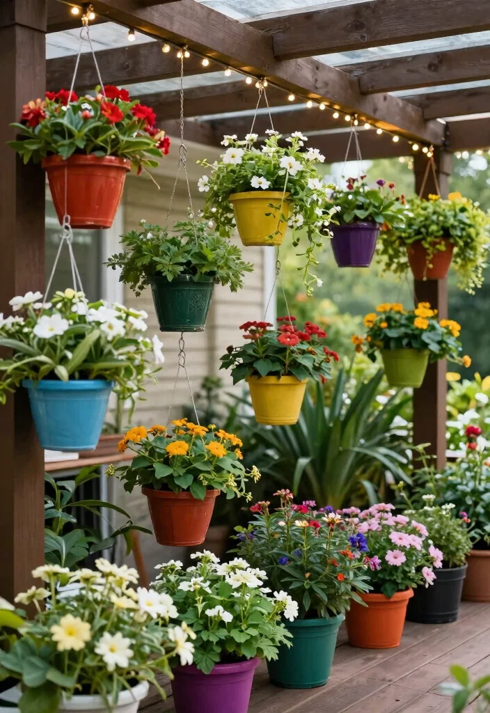 16 Deck Decorating 2026 Trending Ideas That Elevate Your Backyard Instantly - 10. Hanging Garden Features 1