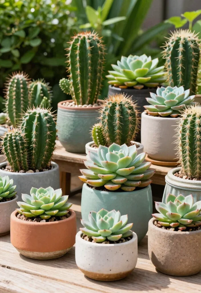 16 Deck Decorating 2026 Trending Ideas That Elevate Your Backyard Instantly - 13. Succulent and Cacti Displays 1