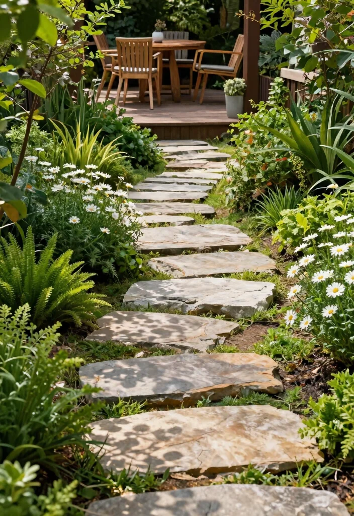 16 Deck Decorating 2026 Trending Ideas That Elevate Your Backyard Instantly - 3. Natural Stone Pathways 1