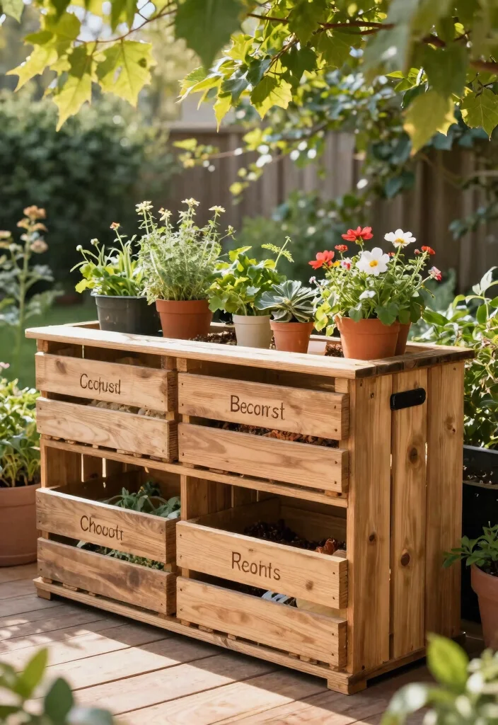 16 Deck Decorating 2026 Trending Ideas That Elevate Your Backyard Instantly - 6. Composting Station Decor 1