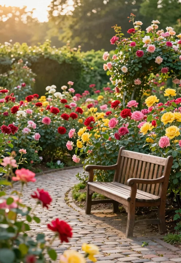 16 Outdoor Senior Picture Ideas With Gorgeous Natural Backdrops - 1. Enchanted Rose Garden 1