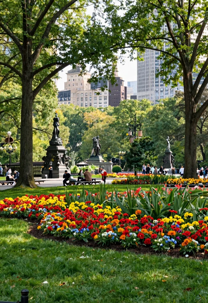 16 Outdoor Senior Picture Ideas With Gorgeous Natural Backdrops - 15. Iconic City Parks 1