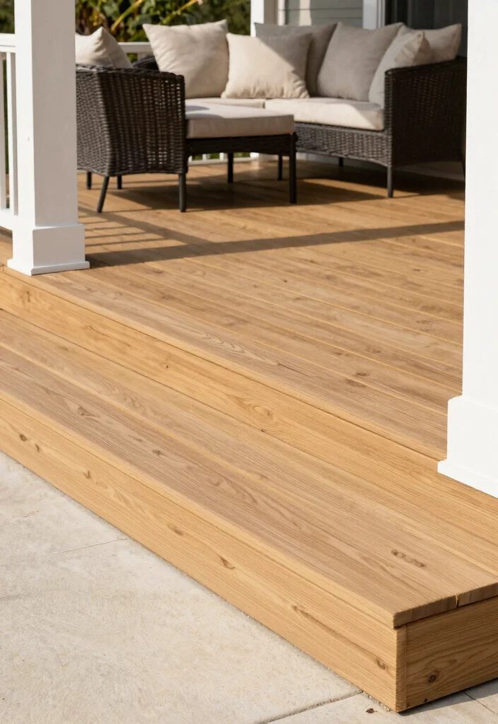 16 Porch Skirting Ideas That Hide the Base Beautifully - 8. Composite Decking Skirting 1