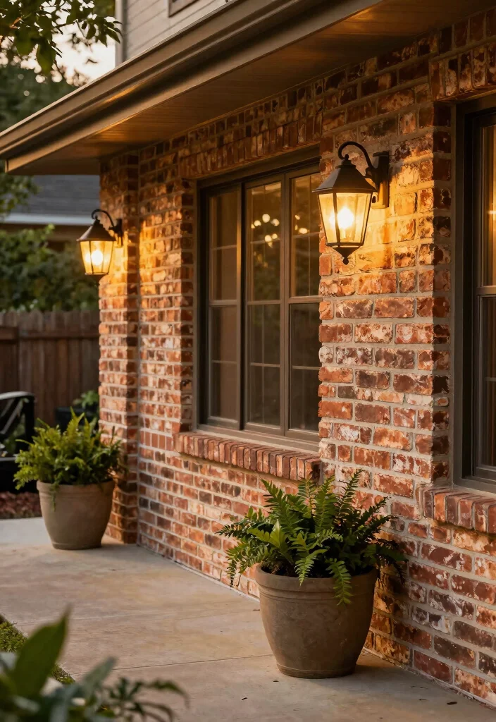 16 Porch Skirting Ideas That Hide the Base Beautifully - 9. Faux Brick Skirting 1