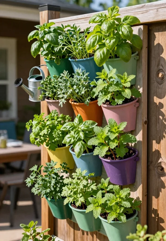 17 Backyard Landscape Ideas That Completely Transform Your Outdoor Space 2 17 Backyard Landscape Ideas That Completely Transform Your Outdoor Space - 2. Vertical Herb Gardens 1