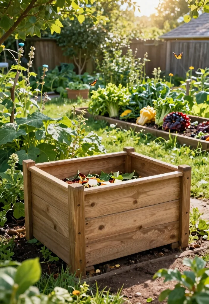 17 Backyard Landscape Ideas That Completely Transform Your Outdoor Space 17 17 Backyard Landscape Ideas That Completely Transform Your Outdoor Space - 7. Composting Areas 1