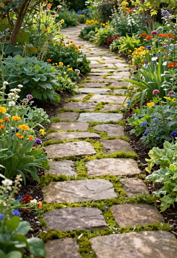 17 Backyard Landscape Ideas That Completely Transform Your Outdoor Space 29 17 Backyard Landscape Ideas That Completely Transform Your Outdoor Space - 9. Natural Stone Pathways 1