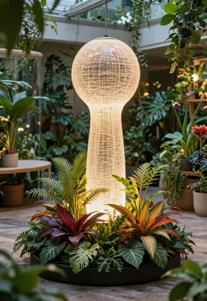 17 False Ceiling Lighting Ideas That Create a Stunning Glow Up - 17. Artful Light Installations for Unique Flair 1