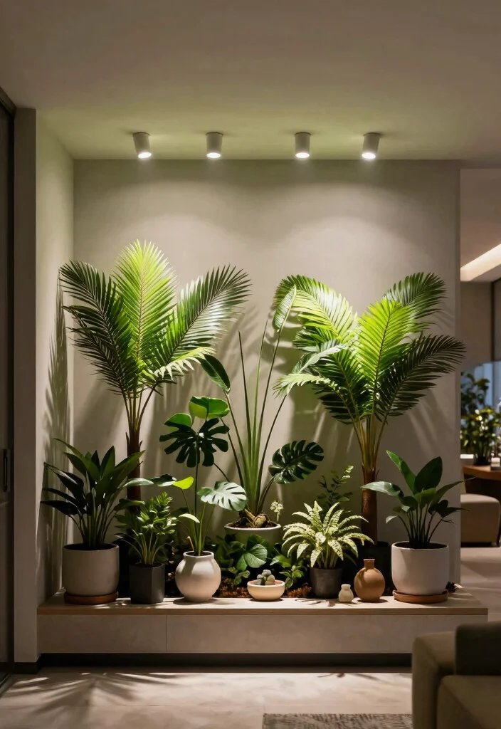 17 False Ceiling Lighting Ideas That Create a Stunning Glow Up - 3. Spotlights for Focused Illumination 1