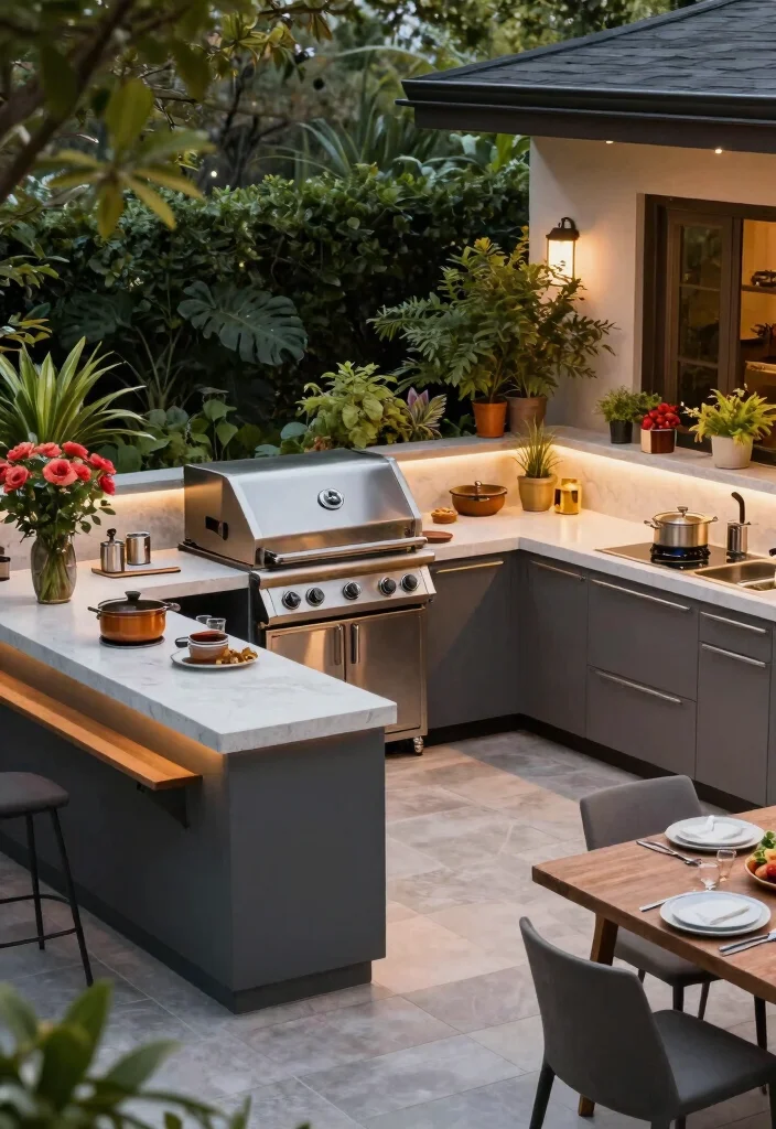 17 Outdoor Patio 2026 Trending Ideas That Feel Like a Luxury Getaway - 14. Outdoor Kitchen Spaces 1