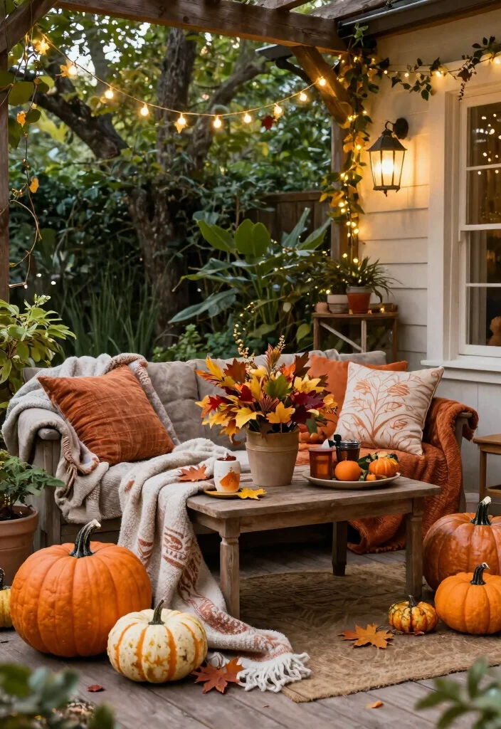 17 Outdoor Patio 2026 Trending Ideas That Feel Like a Luxury Getaway - 17. Seasonal Decor Swaps 1