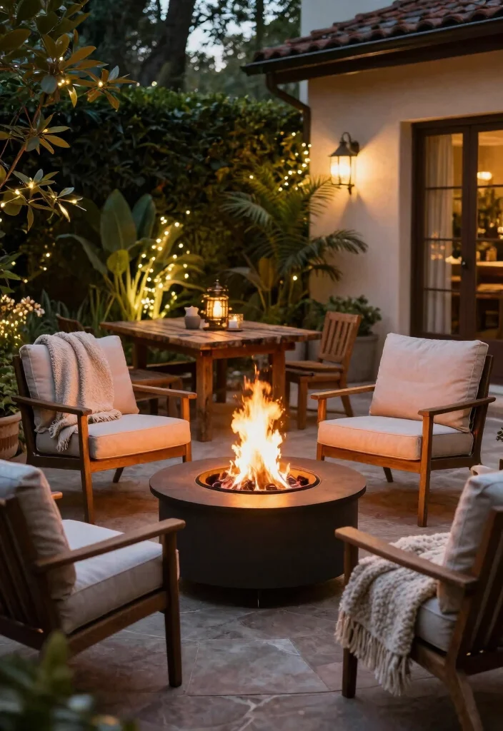 17 Outdoor Patio 2026 Trending Ideas That Feel Like a Luxury Getaway - 5. Cozy Fire Pits 1