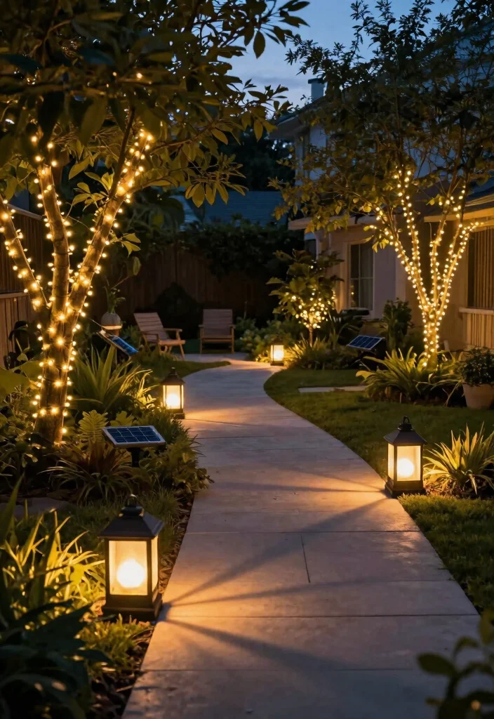 18 Backyard Oasis Ideas That Feel Like a Private Luxury Resort 50 18 Backyard Oasis Ideas That Feel Like a Private Luxury Resort - 10. Eco-Friendly Lighting Solutions 1