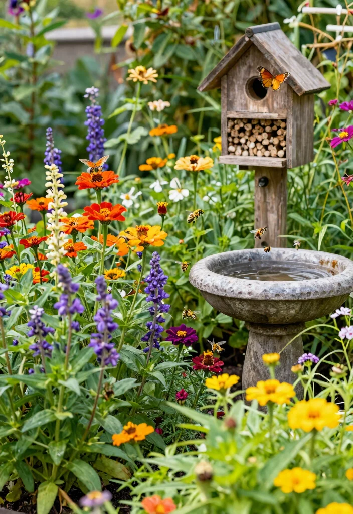 18 Backyard Oasis Ideas That Feel Like a Private Luxury Resort 66 18 Backyard Oasis Ideas That Feel Like a Private Luxury Resort - 16. Biodiverse Pollinator Garden 1