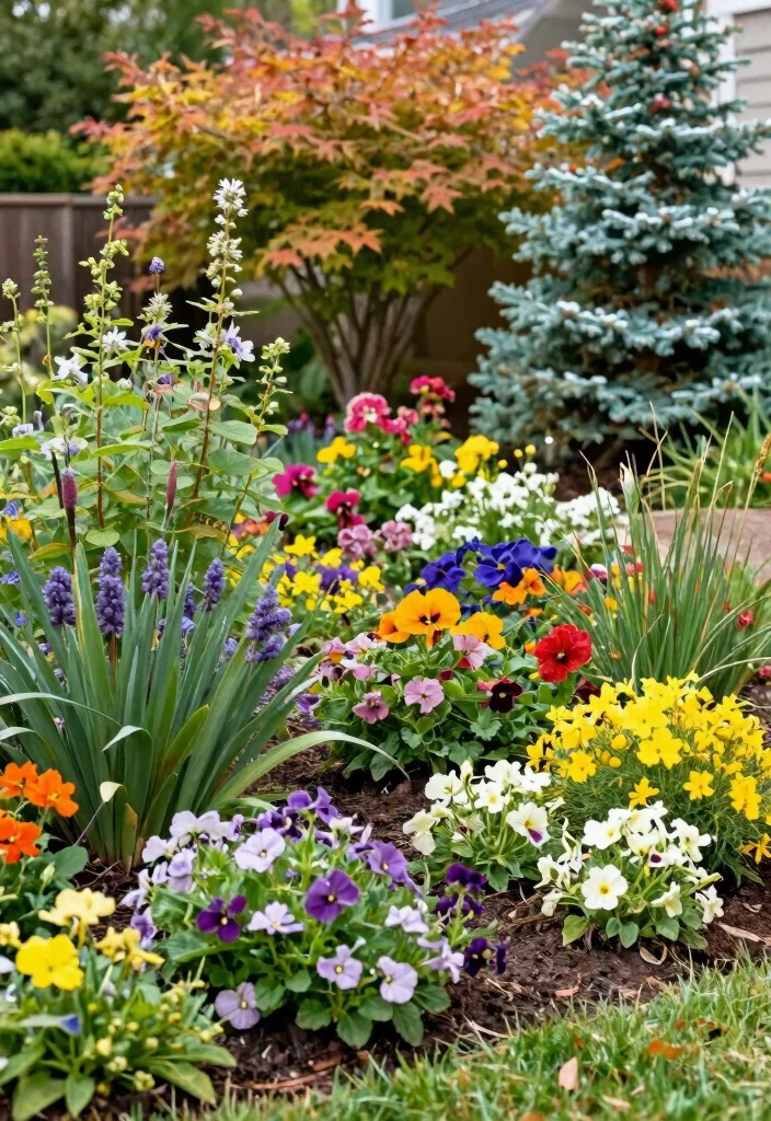 18 Front Yard Design Ideas Landscaping Lovers Will Adore - 15. Seasonal Planting Schemes 1