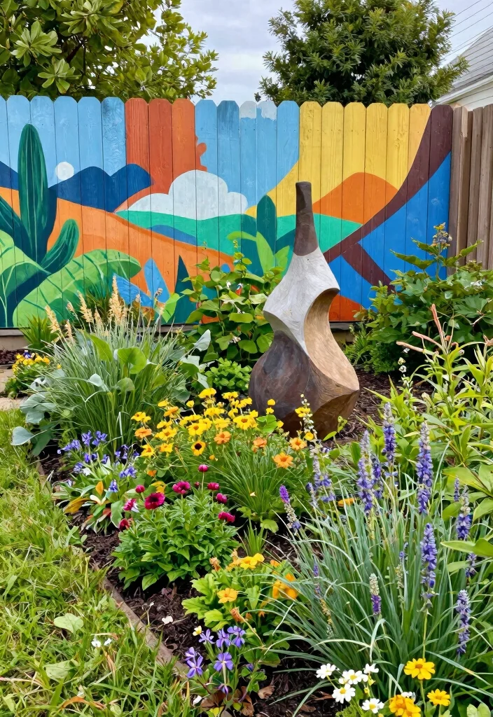 18 Front Yard Design Ideas Landscaping Lovers Will Adore - 18. Landscape Art Installations 1