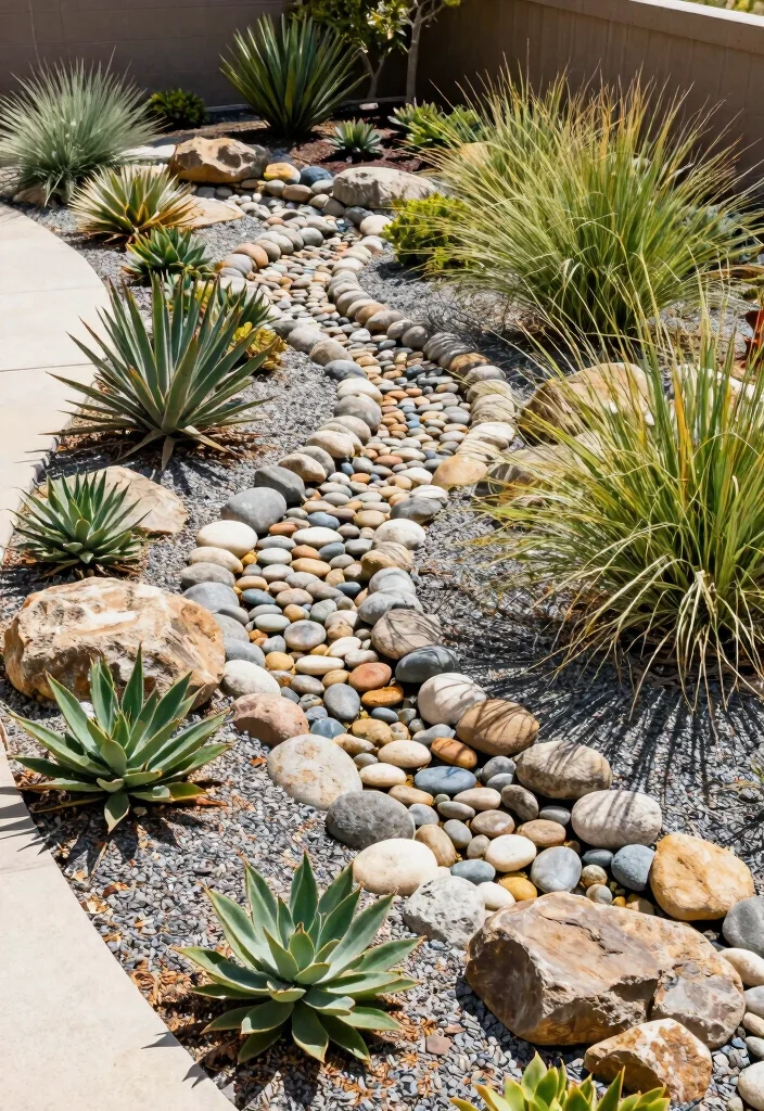 18 Front Yard Design Ideas Landscaping Lovers Will Adore - 3. Water-Wise Landscaping 1
