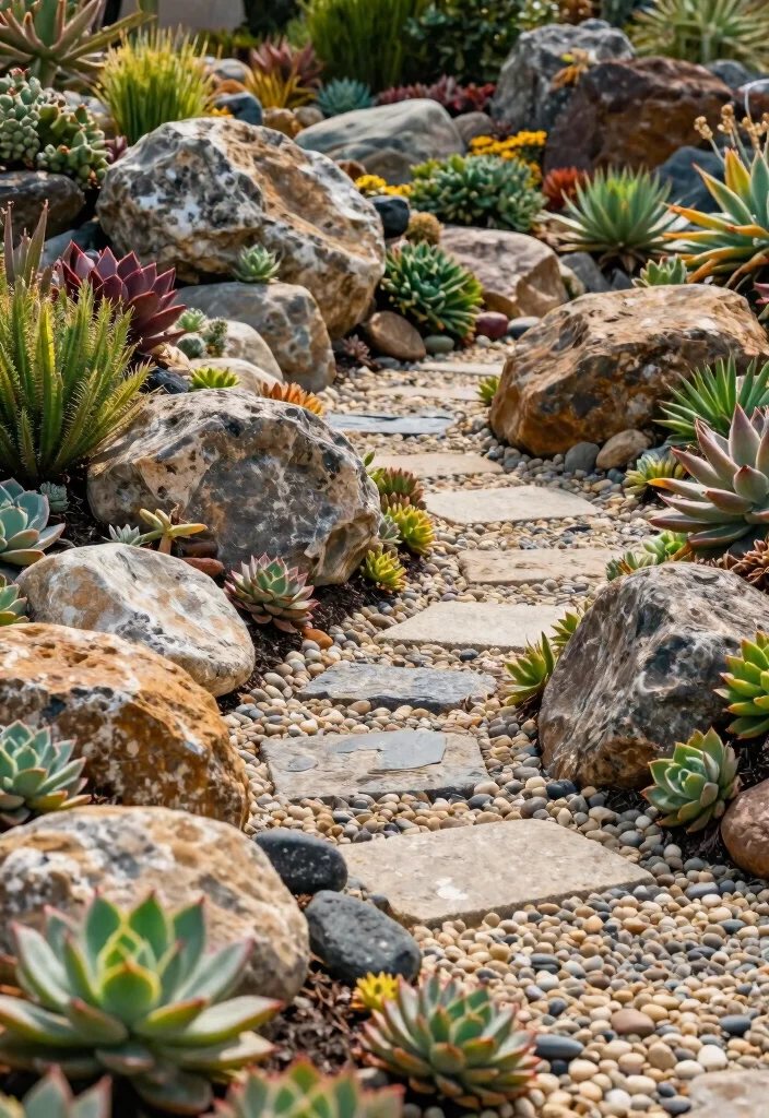 18 Front Yard Design Ideas Landscaping Lovers Will Adore - 8. Rock Gardens 1