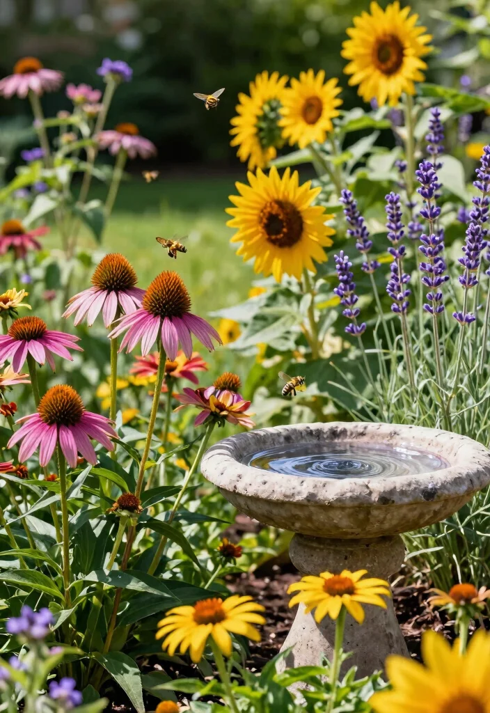 18 Front Yard Design Ideas Landscaping Lovers Will Adore - 9. Pollinator Gardens 1