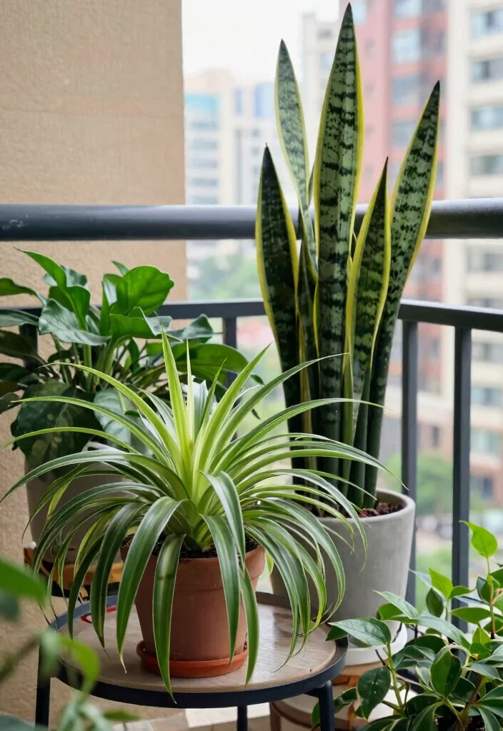 18 Small Balcony Apartment Plants Ideas for a Lush Urban Jungle 67 18 Small Balcony Apartment Plants Ideas for a Lush Urban Jungle - 17. Indoor Plants for Added Charm 1